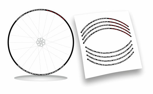 Campagnolo Neutron Ultra - Kit adesivi cerchi bicicletta da corsa 28"
