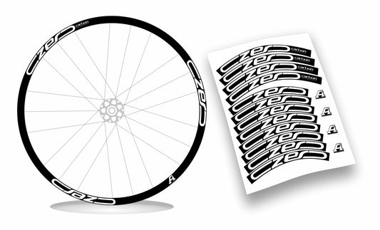 Czero carbon Cannondale  2016 con fondo - Kit adesivi per ruote