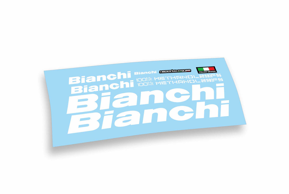 Bianchi Methanol 29 FS 2019 kit adesivi telaio mountain bike