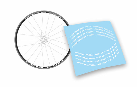 Kit adesivi cerchi bici da corsa fulcrum racing zero personalizzati stickers