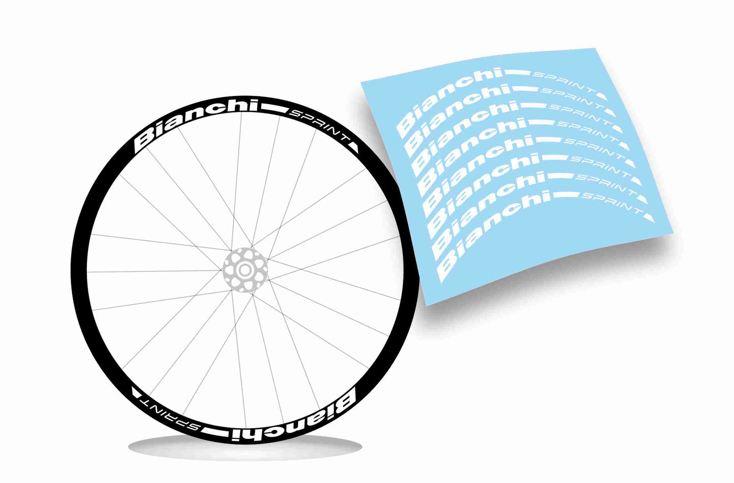 Bianchi aria Sprint adesivi