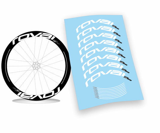 Roval CLX 50 rapide scritte piene kit adesivi per cerchi bicicletta da corsa