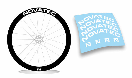 Novatec kit adesivi per cerchi bici da corsa  colore personalizzato