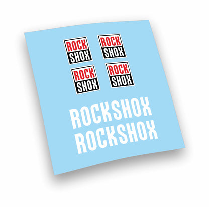 Kit adesivi forcella bicicletta mtb rock shox stickers fork
