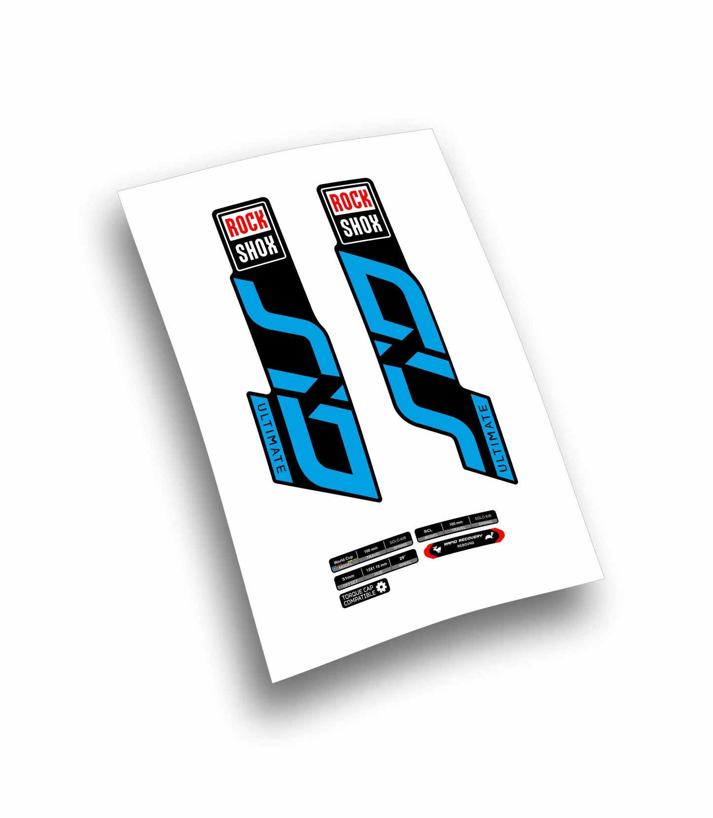 Rock shox sid ultimate 2020 kit adesivi