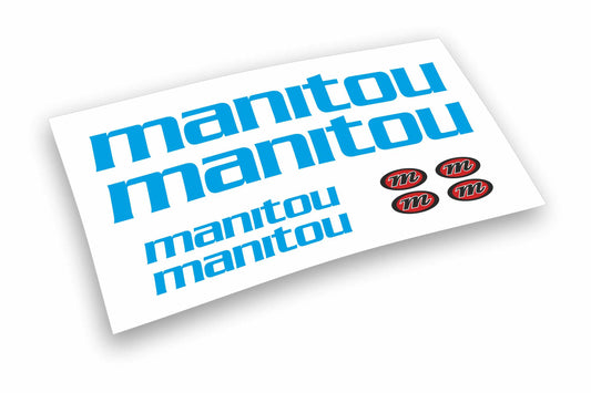 adesivi forcella manitou colori a scelta anche fluo mtb-8pz  stickers fork