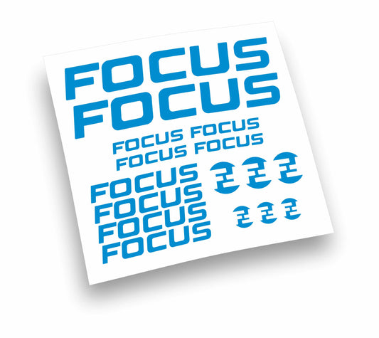 Focus kit adesivi per mountain bike e bici da corsa completo 16 pezzi