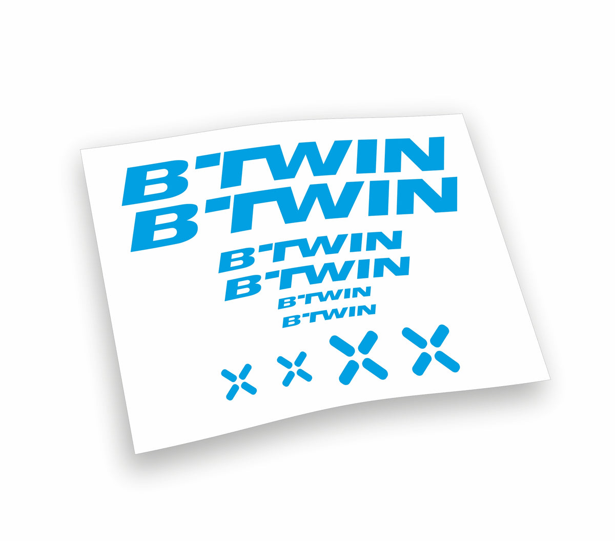 Kit Adesivi BTWIN personalizzati per telaio
