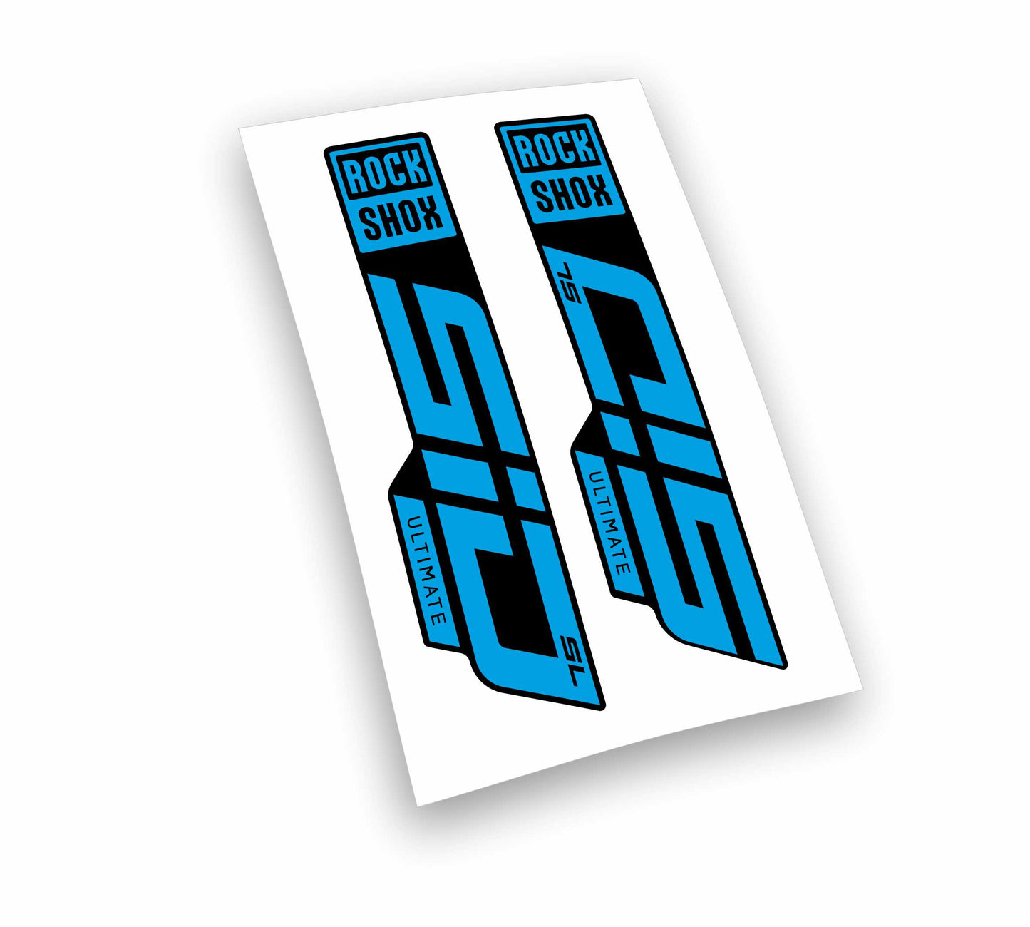 Rock Shox kit sid ultimate sl 2021 adesivi bicicletta colore personalizzato con fondo