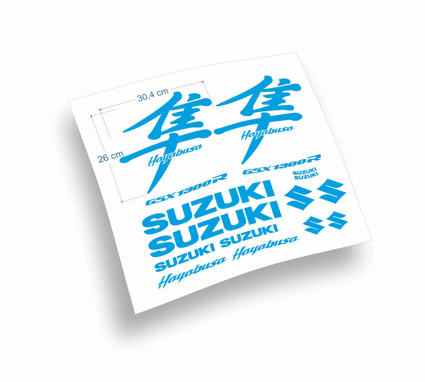 Suzuki Yayabusa Gsx1300R kit adesivi personalizzati