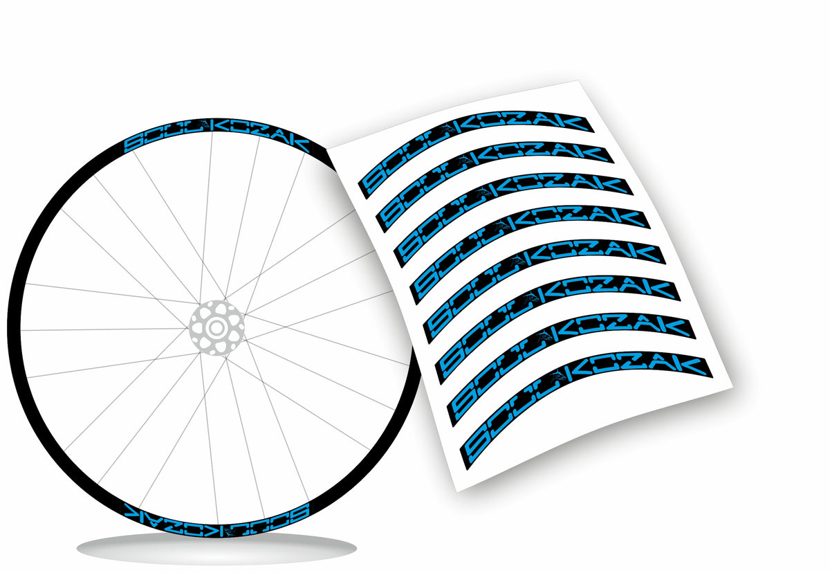 Soul Kozak kit adesivi cerchi bici mountain bike colore personalizzato