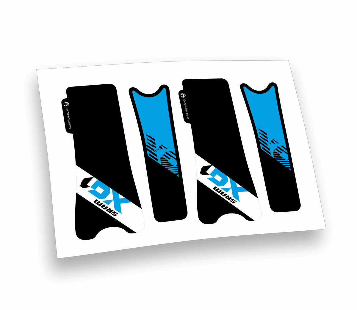 Sram x01 eagle adesivi stickers pedivelle