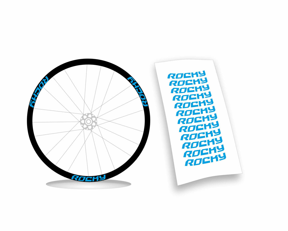Rocky carbon kit adesivi per cerchi in carbonio mountain bike colore personalizzato