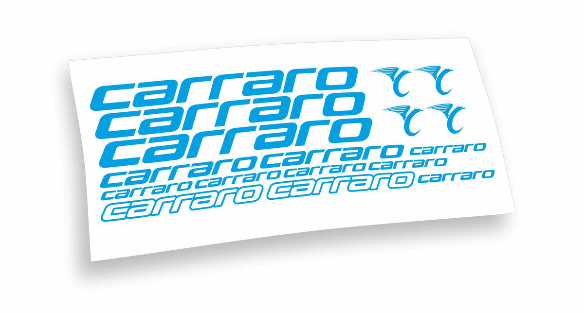 Carraro kit adesivi bicicletta da corsa e mountain bike colore personalizzato