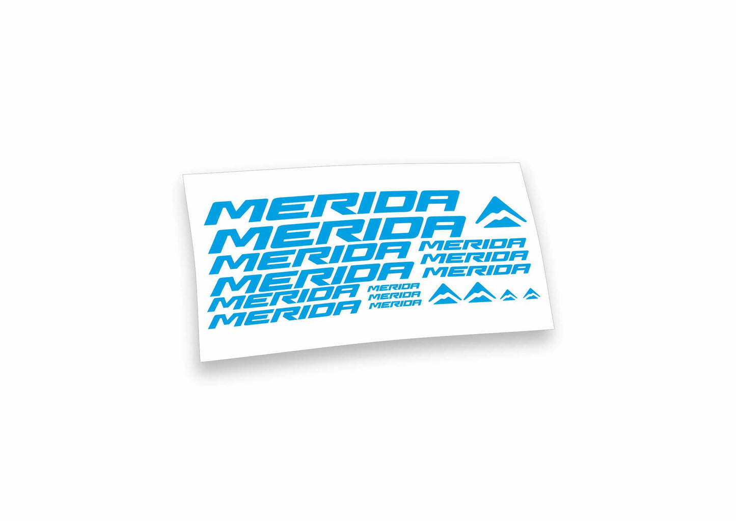 Merida kit adesivi completo 17 pezzi per mountain bike e bici da corsa