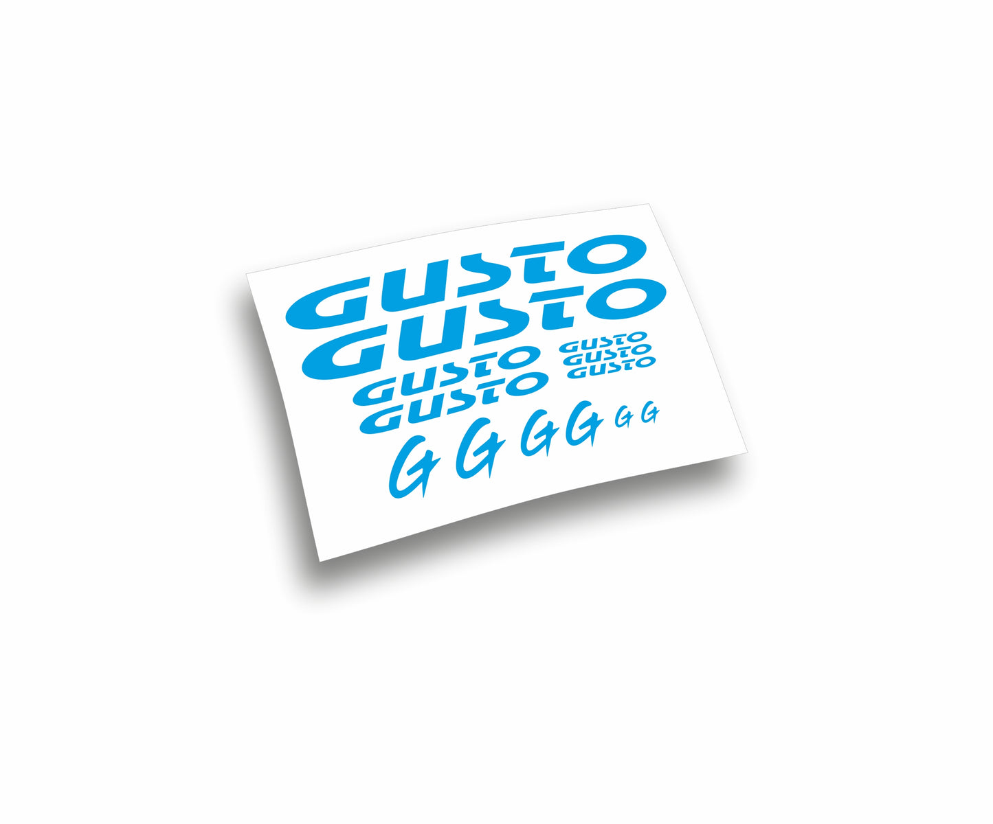 Gusto adesivi per bici colore personalizzato