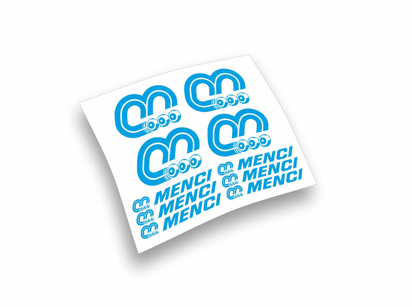 Adesivi Stickers Menci per cassone rimorchio camion tir