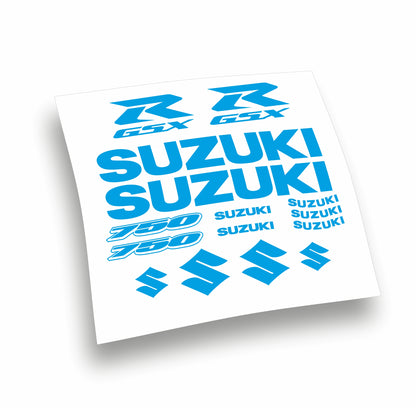 suzuki gsxr 750 kit adesivi colori personalizzati