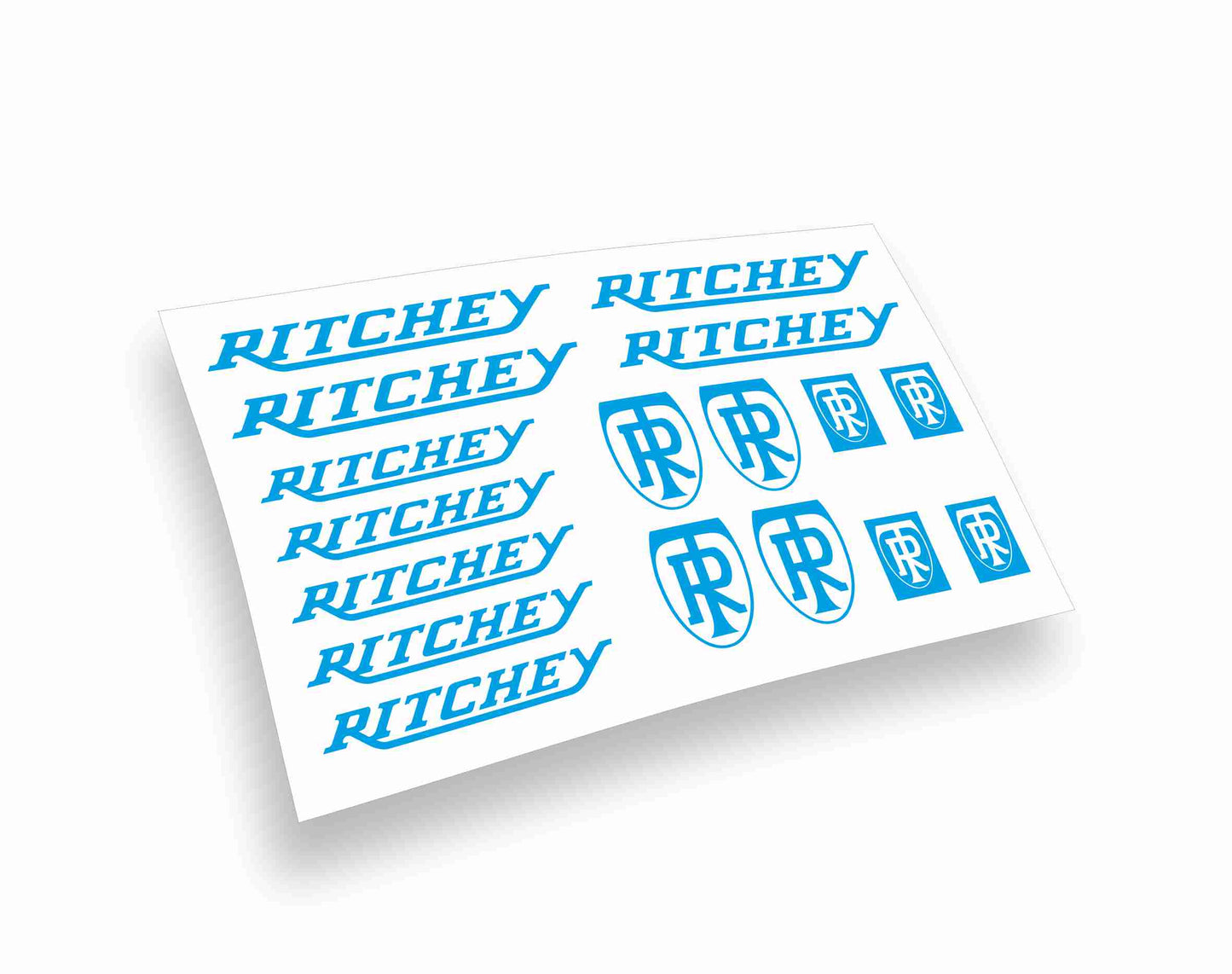 Ritchey kit adesivi logo bicicletta mtb bdc colore personalizzato 18 pezzi