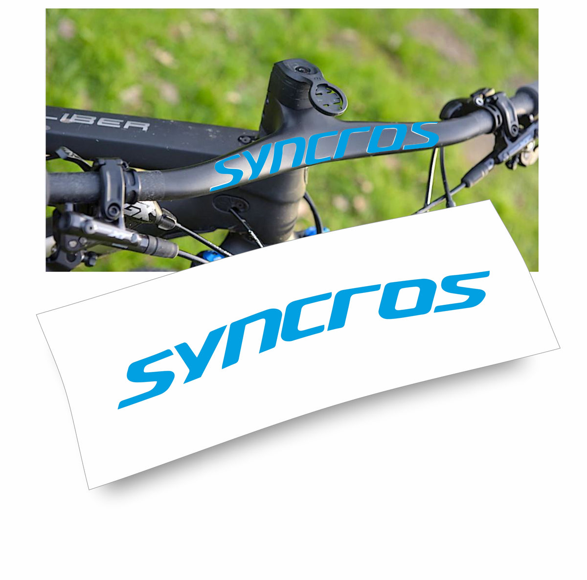 Syncros Fraser IC SL adesivo sticker per manubrio