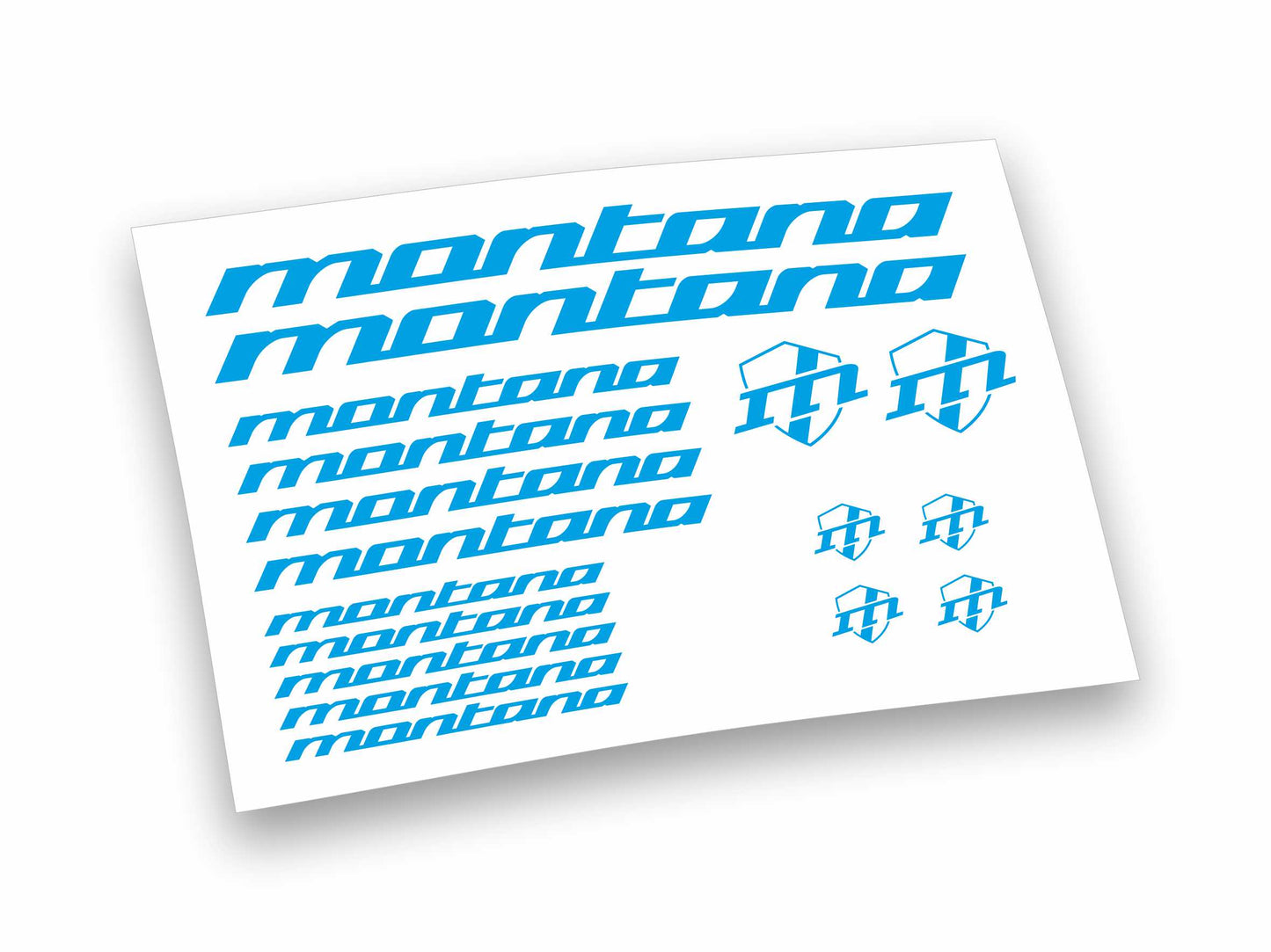 Montana kit adesivi per mountain bike e bici da corsa completo 17 pezzi