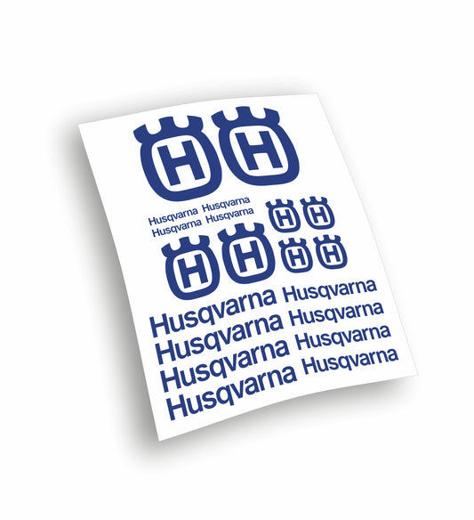 Husqvarna adesivi moto