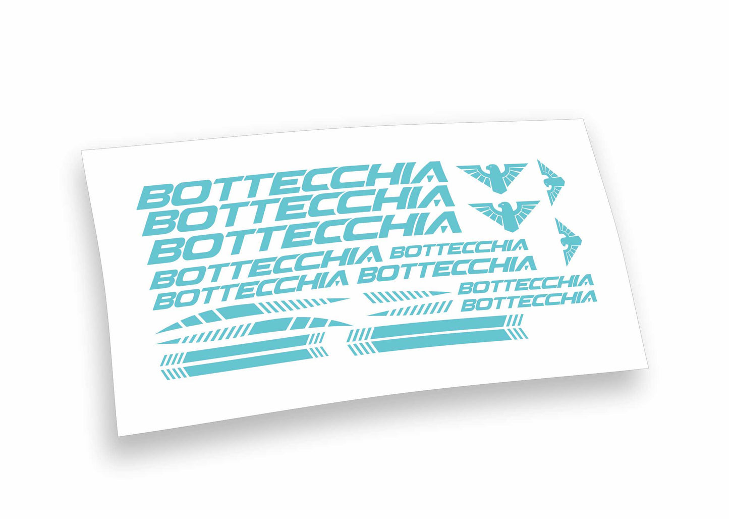 Bottecchia kit adesivi completo 22 pezzi per mountain bike e bici da corsa