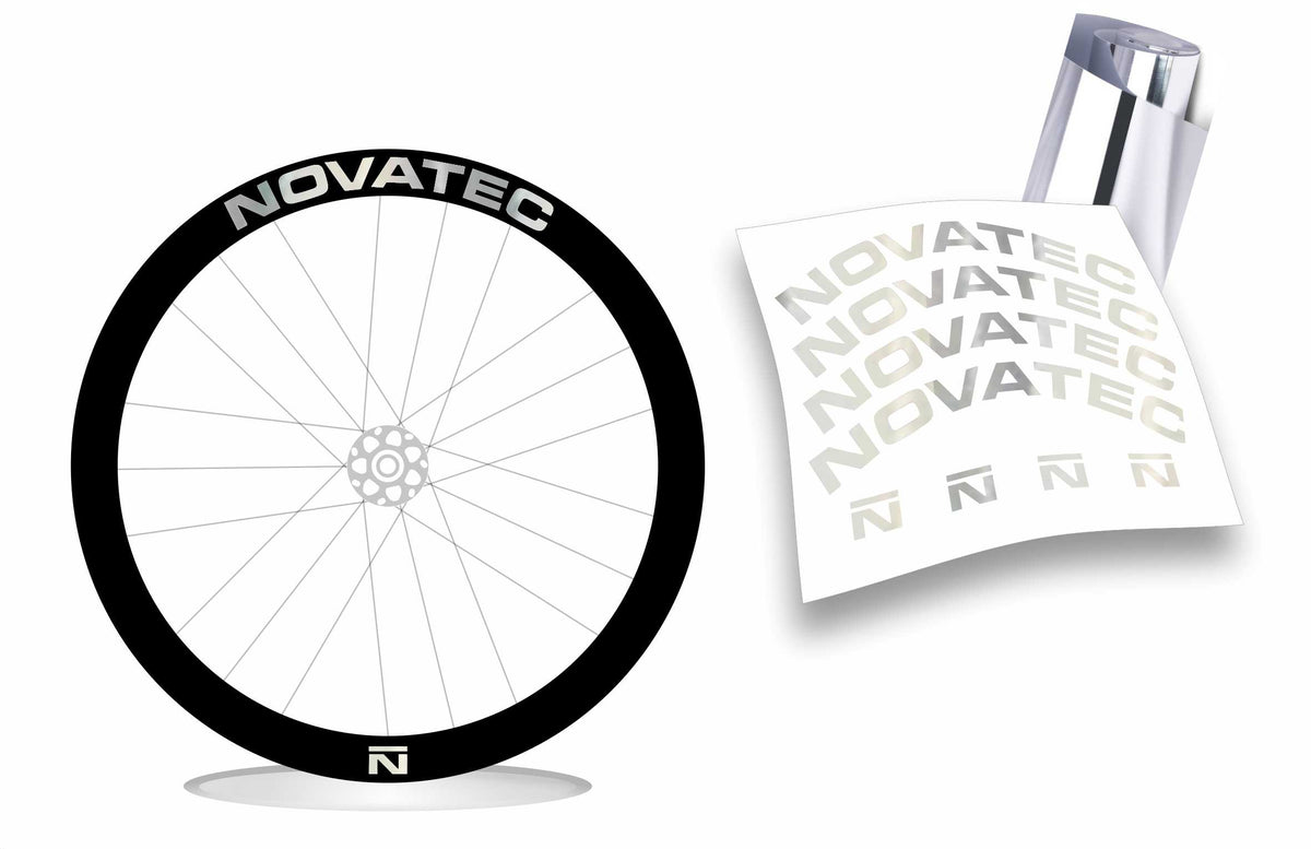 Novatec kit adesivi per cerchi bici da corsa  colore personalizzato