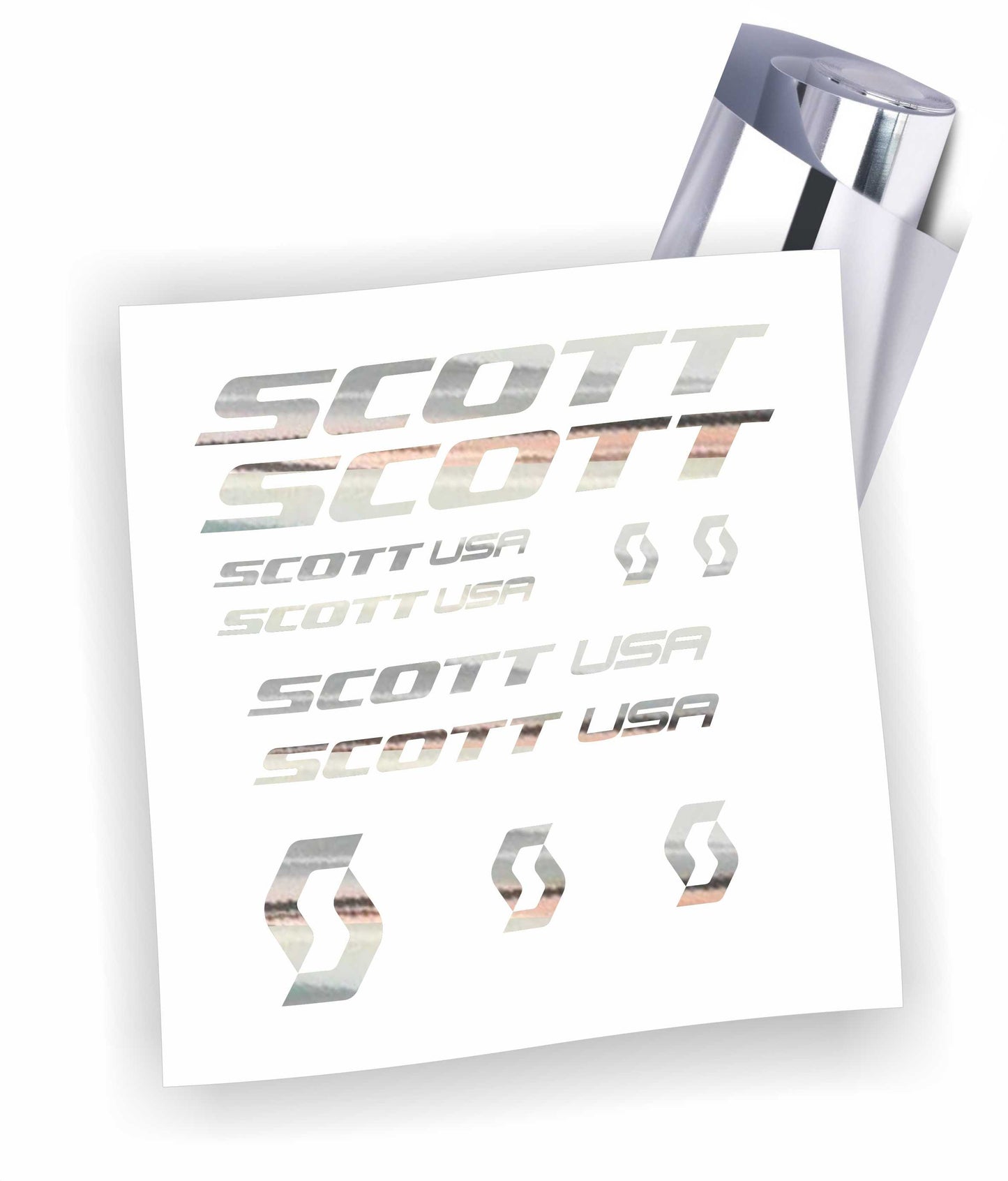 Kit adesivi/stickers bicicletta scott usa colori a scelta 11pz bicicletta mtb bdc