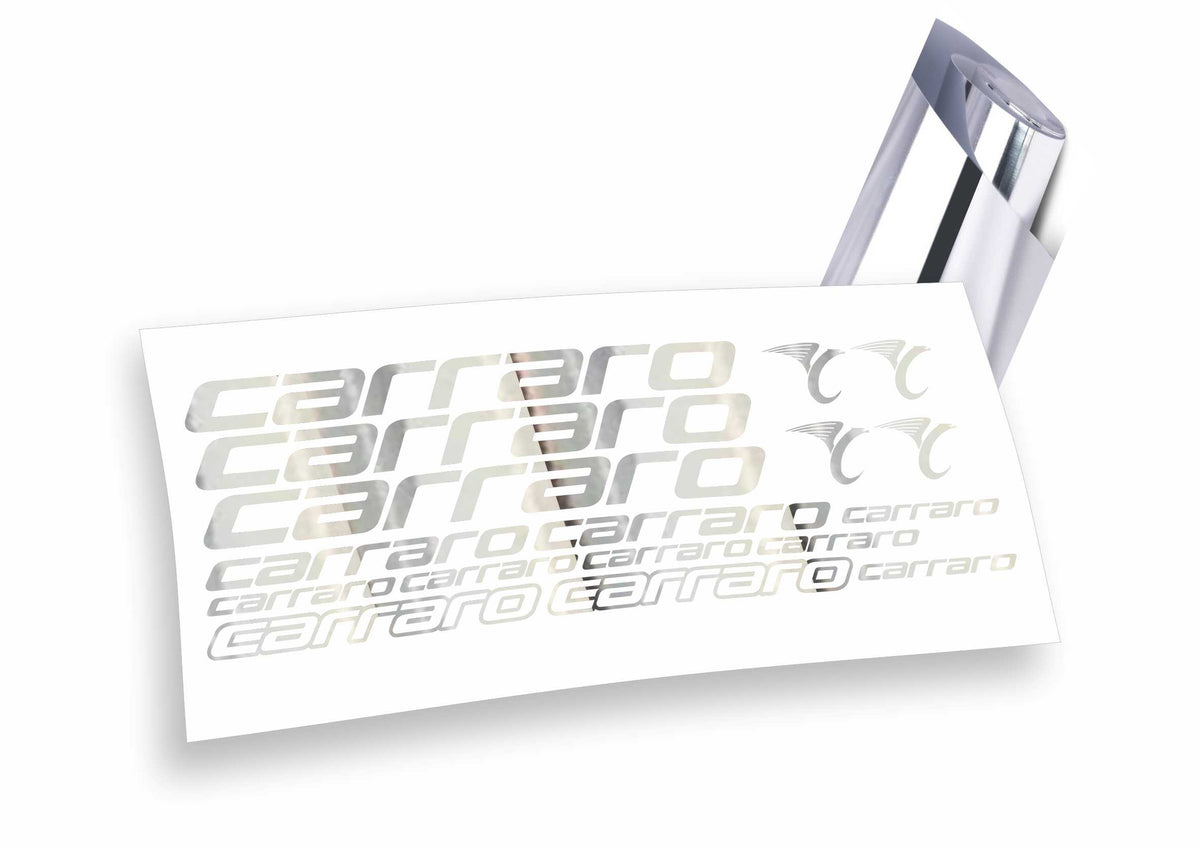 Carraro kit adesivi bicicletta da corsa e mountain bike colore personalizzato