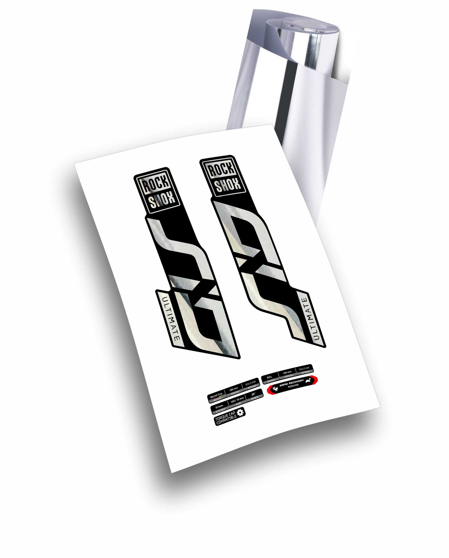 Rock shox sid ultimate 2020 kit adesivi