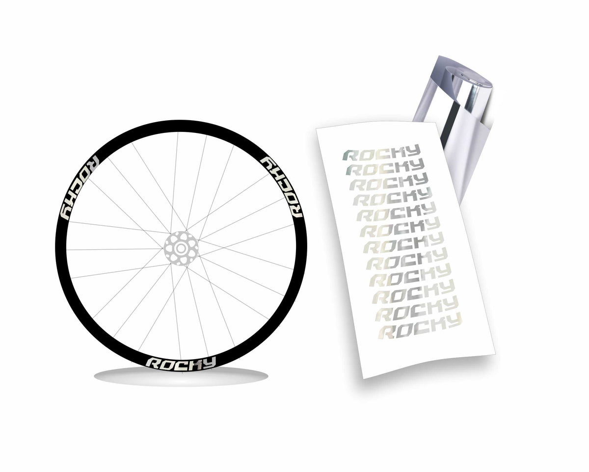 Rocky carbon kit adesivi per cerchi in carbonio mountain bike colore personalizzato