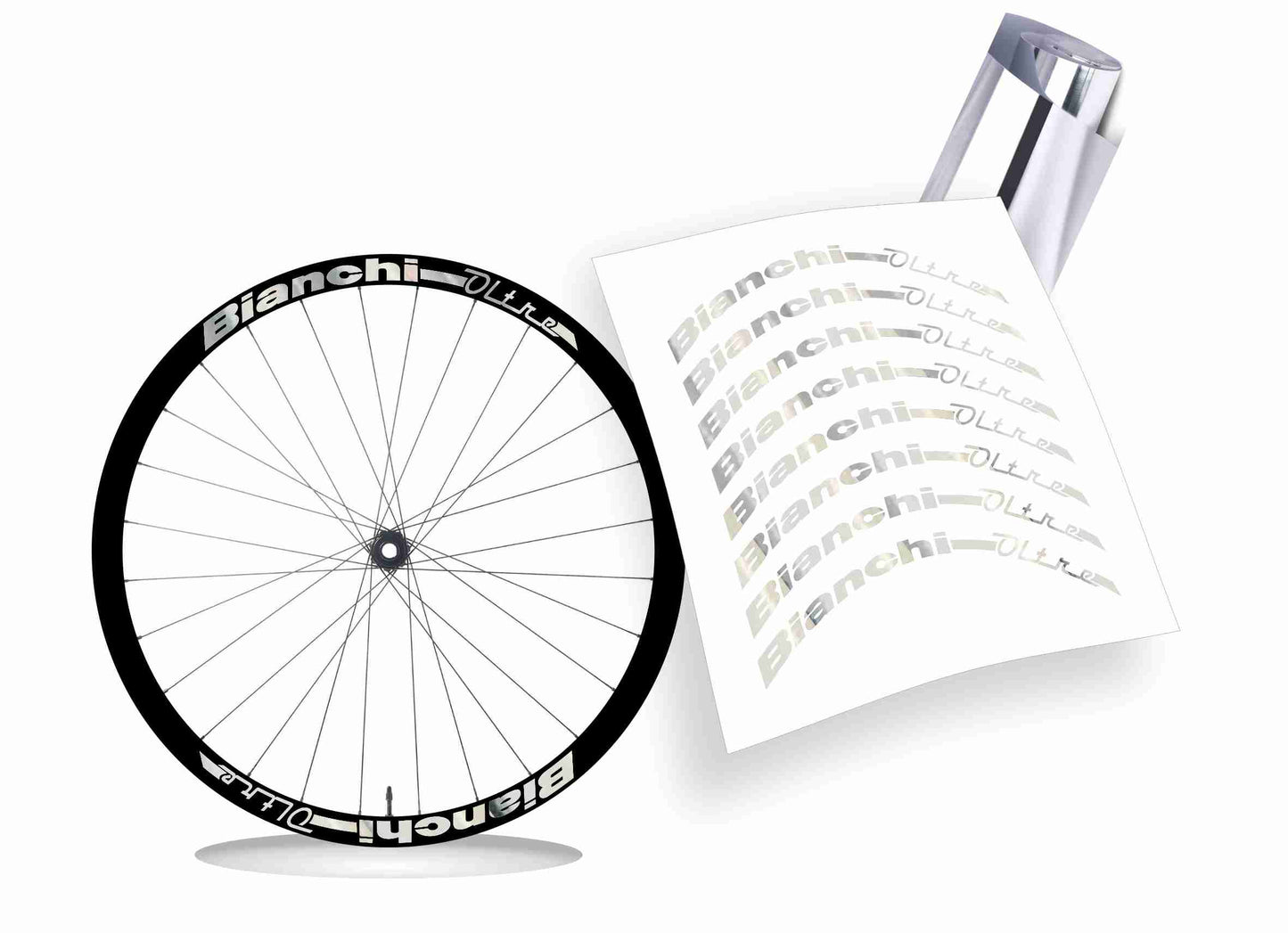 Bianchi aria Oltre adesivi
