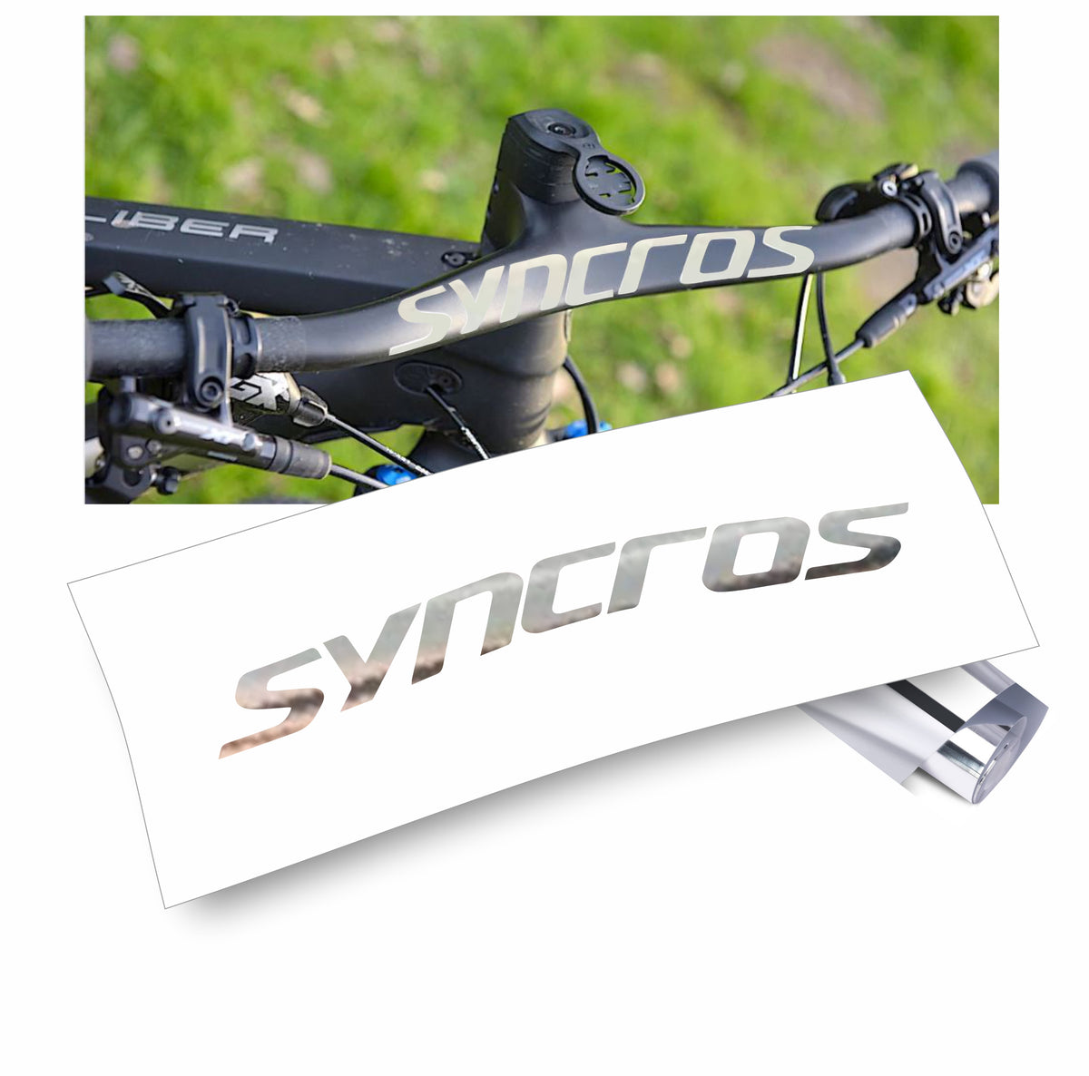 Syncros Fraser IC SL adesivo sticker per manubrio