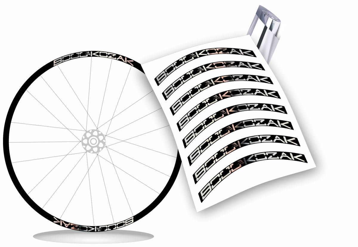 Soul Kozak kit adesivi cerchi bici mountain bike colore personalizzato