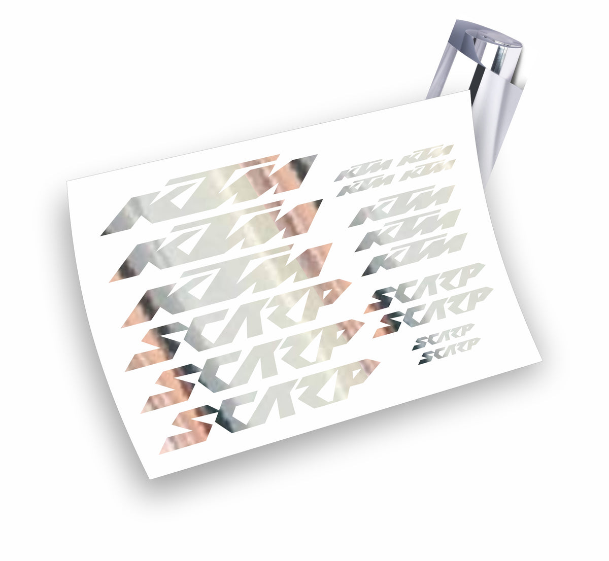 KTM Scarp kit adesivi completo per mountain bike biciletta mtb 17 pezzi