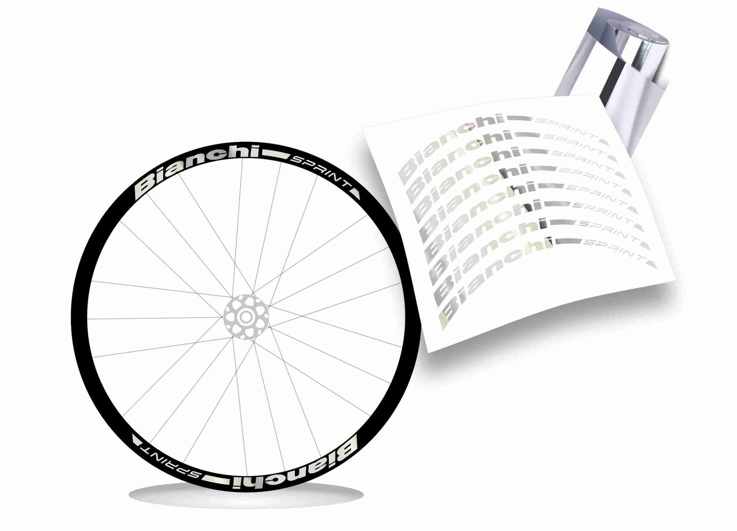 Bianchi aria Sprint adesivi