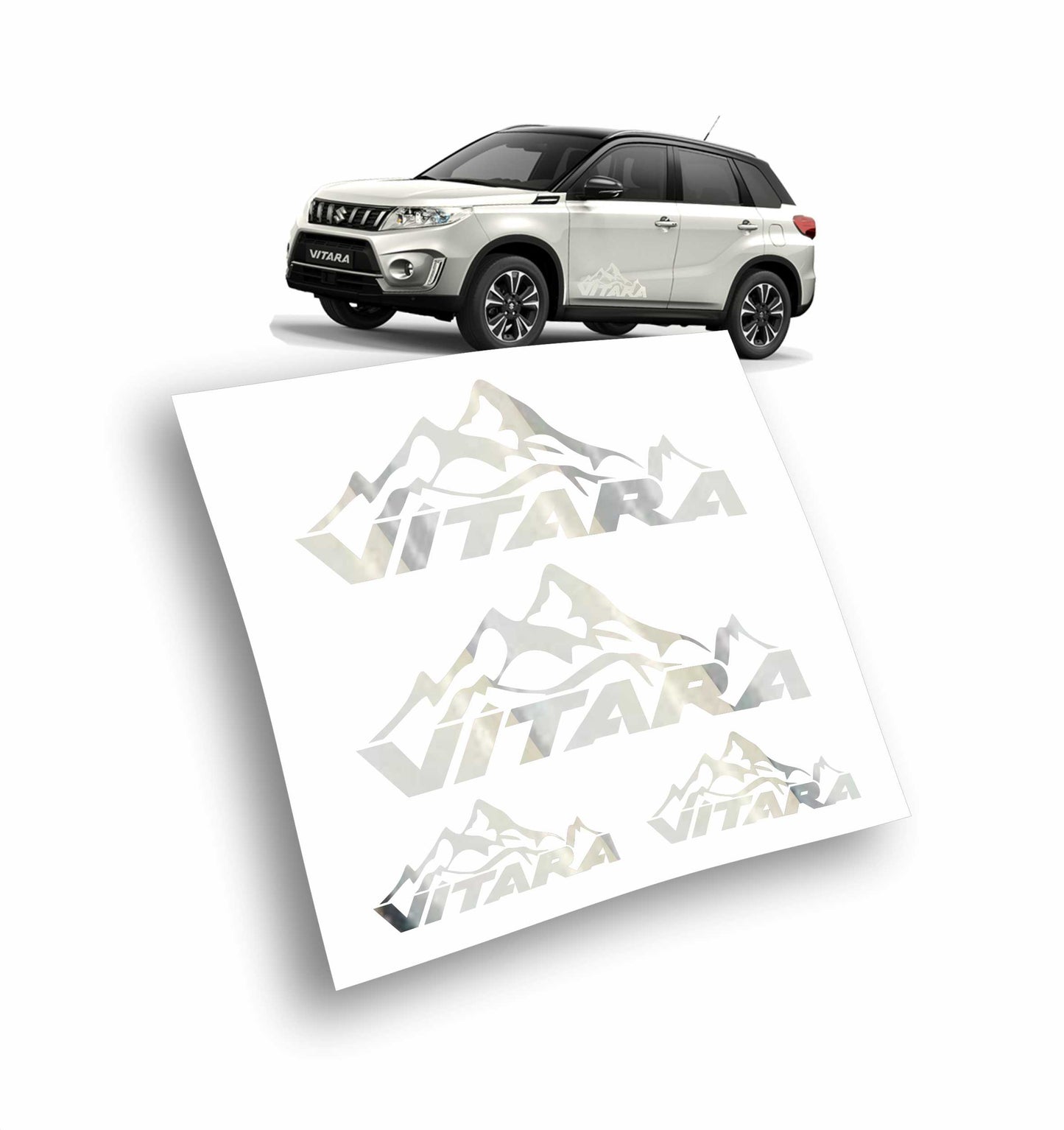 Suzuki Vitara montagne kit adesivi stickers auto colore personalizzato