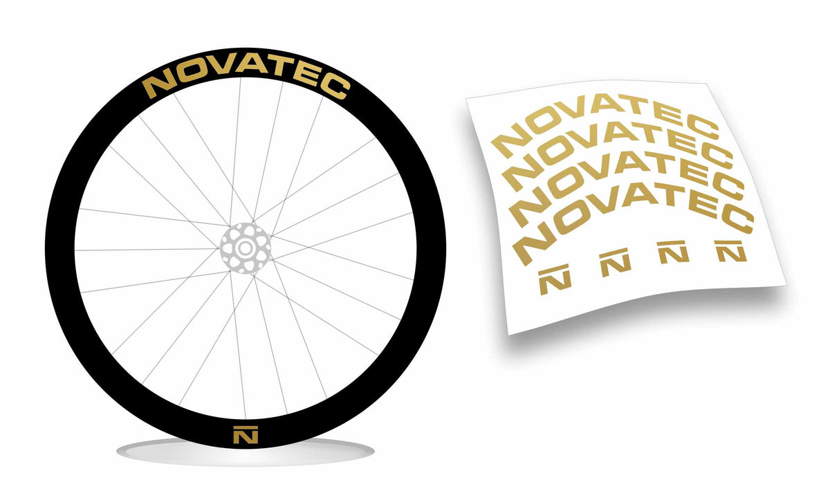 Novatec kit adesivi per cerchi bici da corsa  colore personalizzato