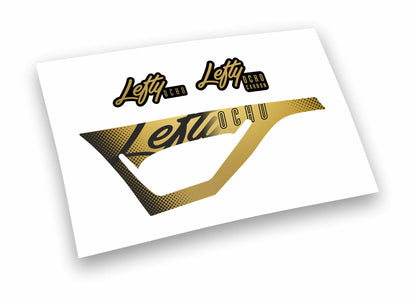Lefty Ocho kit completo adesivi per forcella e parastelo