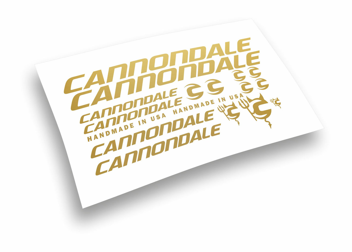 Cannondale kit adesivi per mountain bike completo 14 pezzi