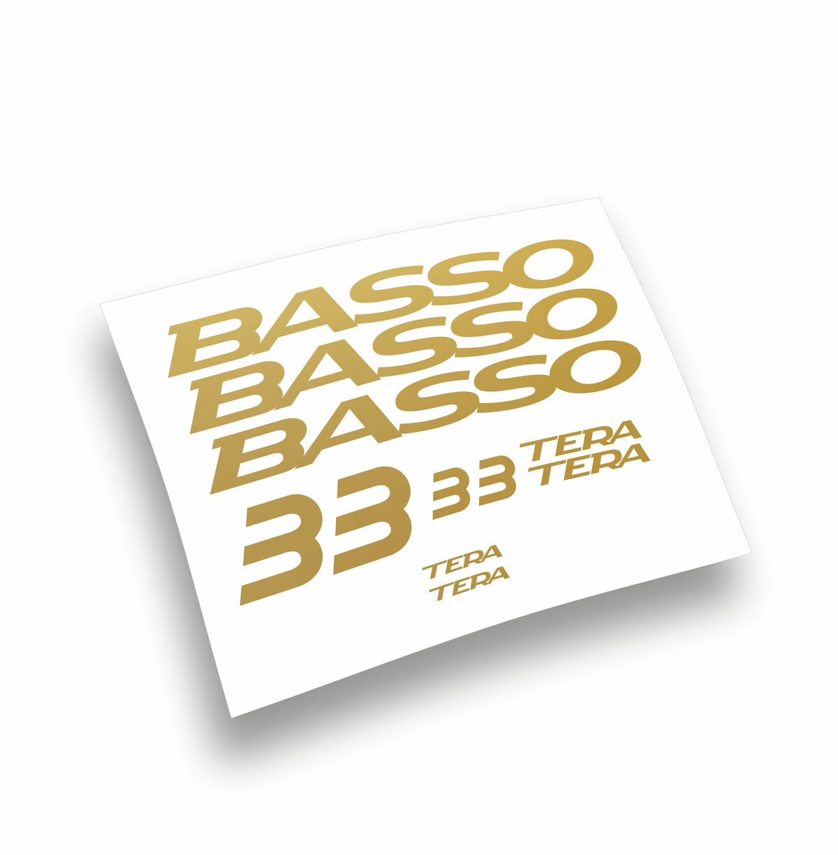 basso tera kit adesivi bicicletta