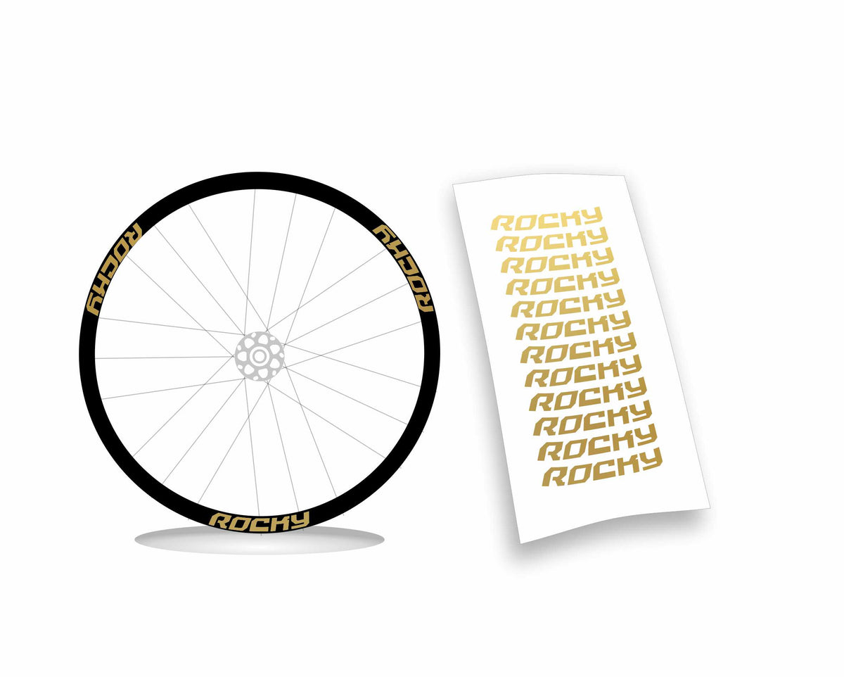 Rocky carbon kit adesivi per cerchi in carbonio mountain bike colore personalizzato