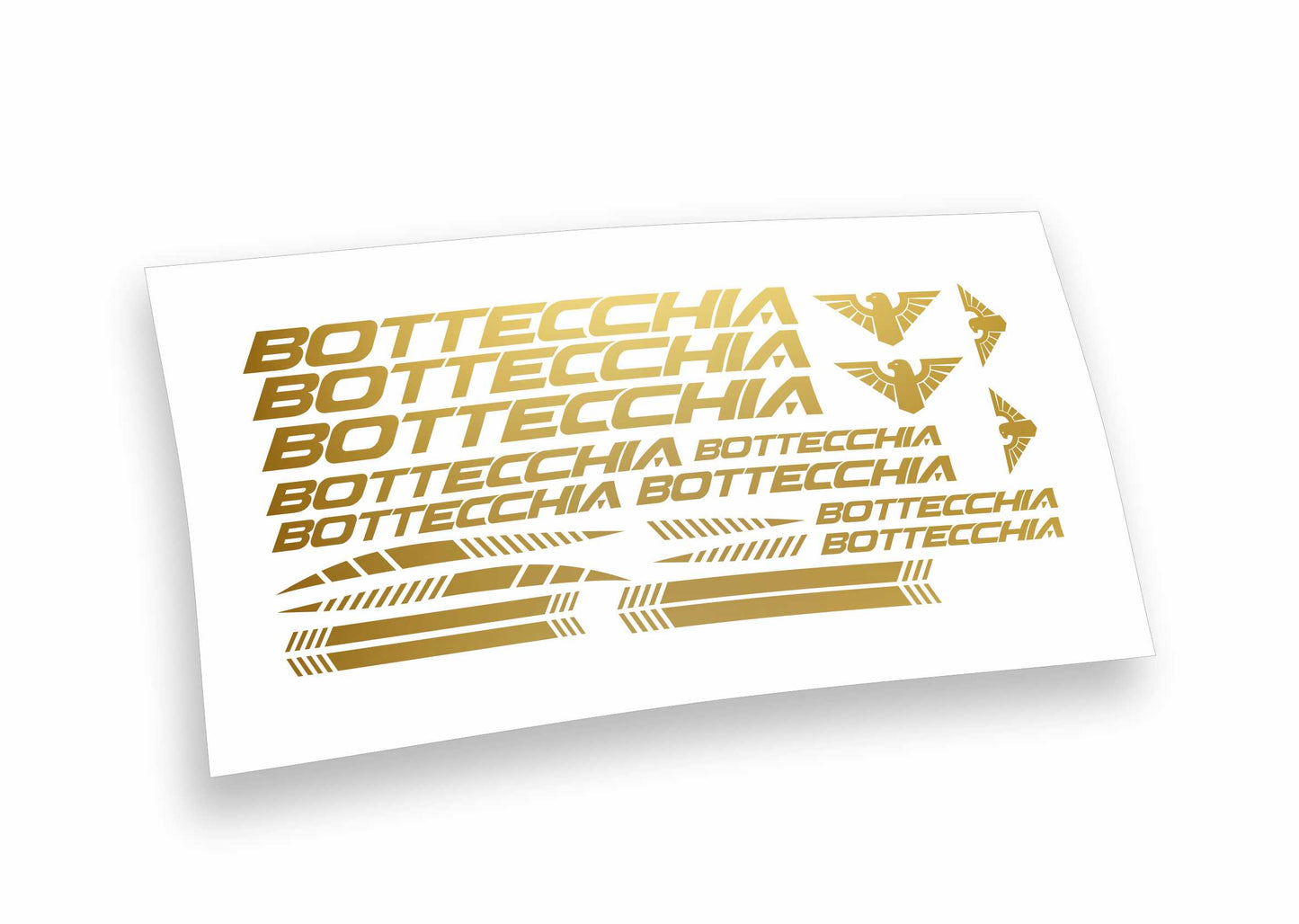 Bottecchia kit adesivi completo 22 pezzi per mountain bike e bici da corsa