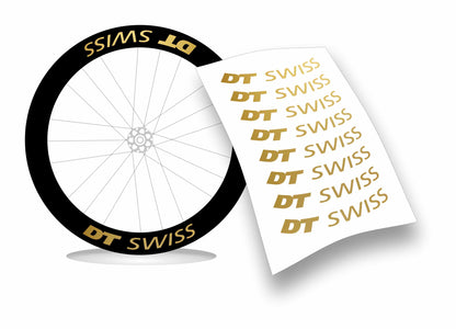 DT Swiss FR 541 27,5 db 30mm set di adesivi rosso/oro/nero DT Swiss FR 541 27,5 db 30mm set di adesivi rosso/oro/nero