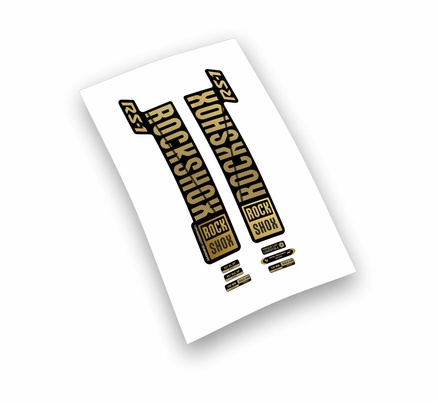 Rock shox RS-1 RL RLC 29 anno 2018 adesivi stickers personalizzati forcella rs1
