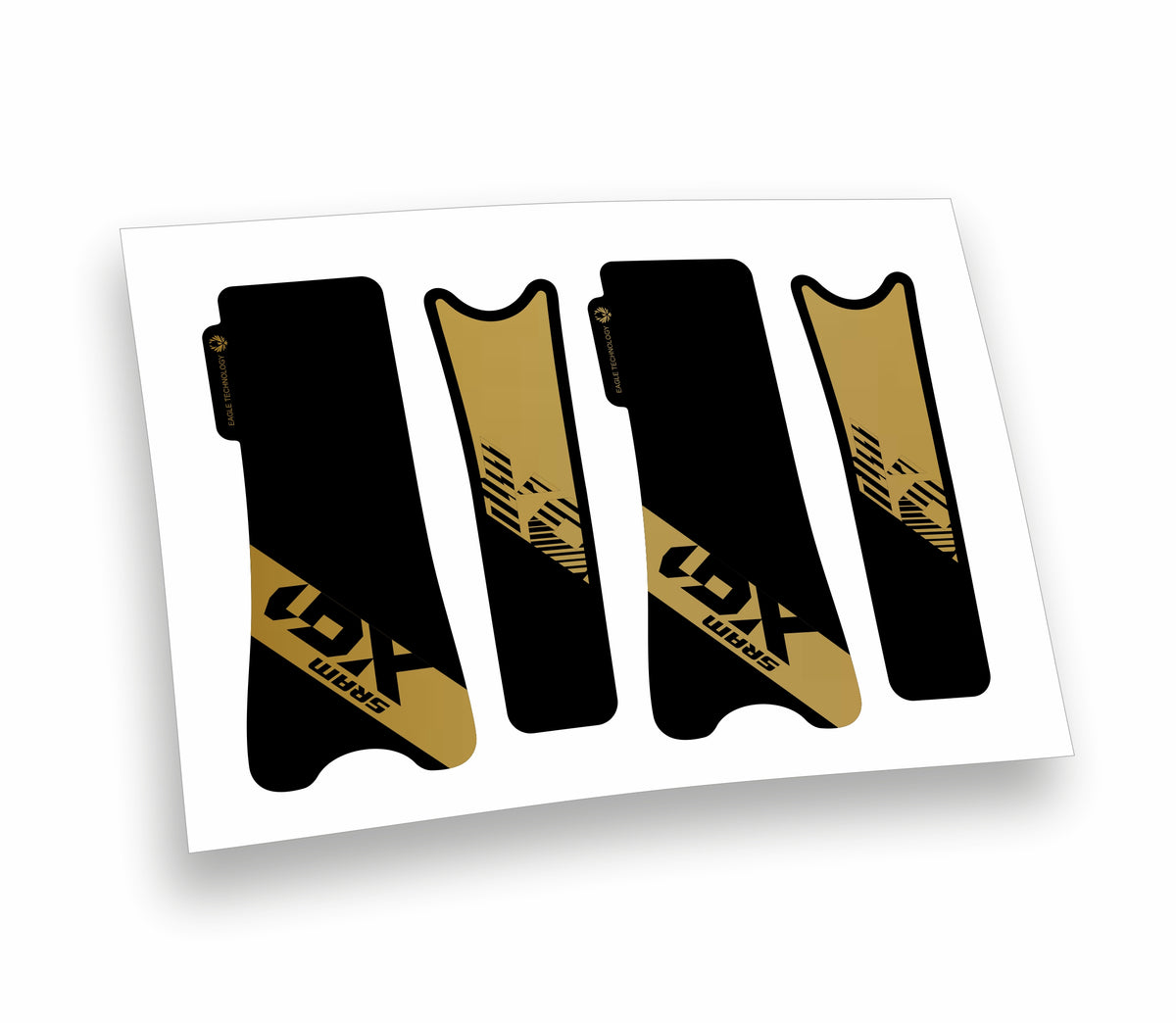 Sram x01 eagle adesivi stickers pedivelle