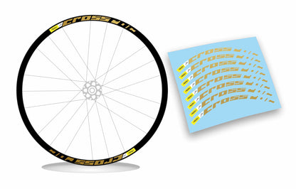 Adesivi cerchi bici mtb MAVIC CROSSROC Anche fluorescente 26-27,5-29 pollici