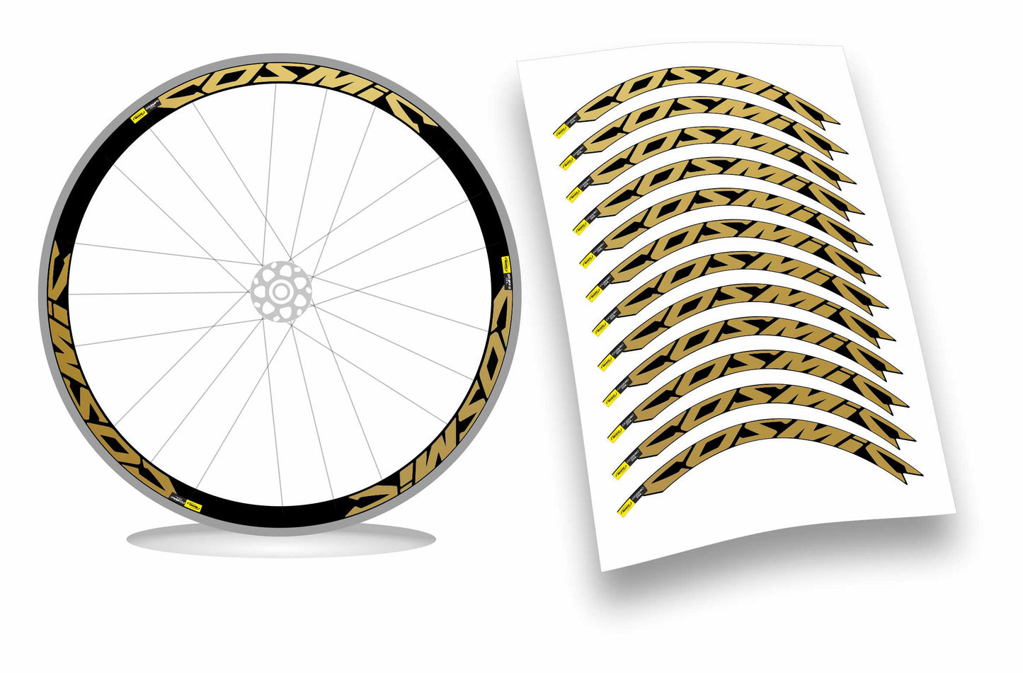 Cosmic Mavic sl 50 adesivi stickers