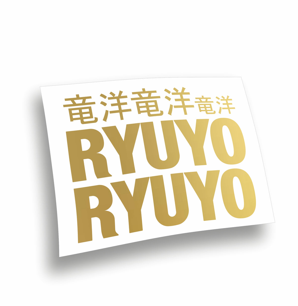 Ryuyo suzuki adesivi senza fondo per moto